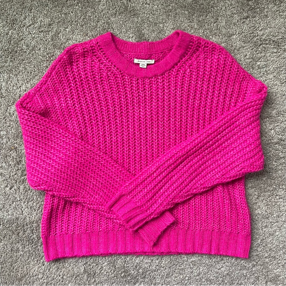 AMERICAN EAGLE M Pink Jumper